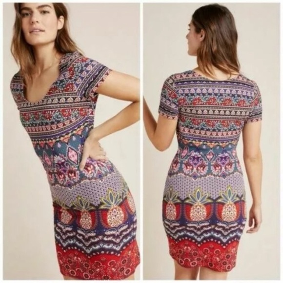FARM Rio Dresses & Skirts - Farm Rio for Anthropologie Georgina Midi Dress Size S